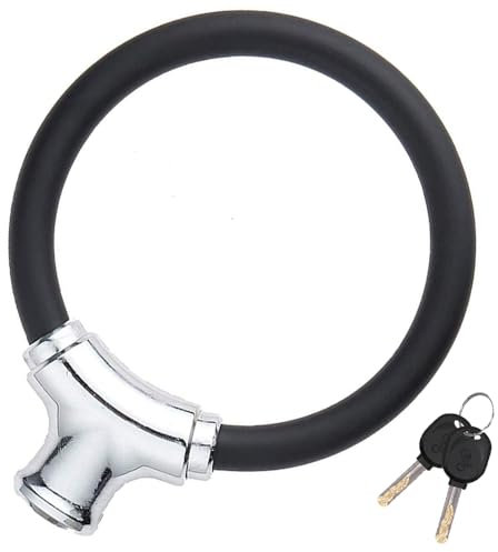 Bicycle Ring Lock Portable Bicycle Lock for Outdoor Bike and Electric Scooter Farms Lawn Mowers