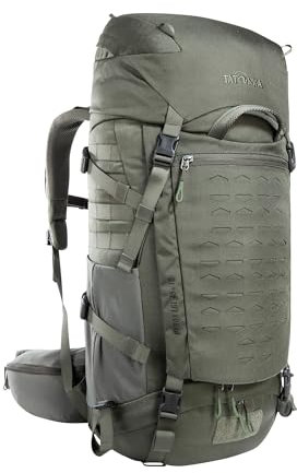 Tatonka Pyrox 45+10 BC - Tourenrucksack mit großer Frontöffnung, MOLLE-System, Bodenfach, Regenhülle und stufenlos einstellbarem Rückensystem - 55 Liter