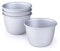 4 Pack Pudding Moulds, Mini Pudding Basins, Aluminium Baking Cups Nonstick Muffin Tin Dariole Moulds Egg Tart Mould Cups Cupcake Basins for Kitchen DIY Cooking (0.15L Pack of 4)
