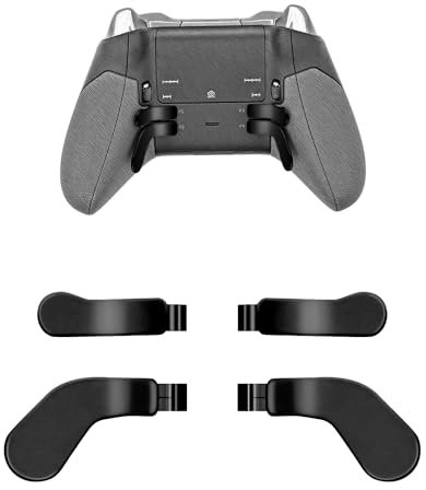Mcbazel 4 Stück Metall Trigger Paddles für Xbox Elite/Xbox Elite Series 2 Controller