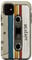 Retro Mixtape Aquarell Nostalgie Funky Oldschool Kassette Hülle für iPhone 11