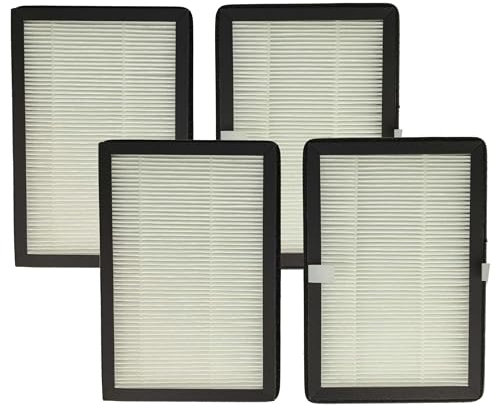 vhbw 4X Partikelfilter Ersatz für Rowenta XD6520F0 für Luftreiniger, Lüfter