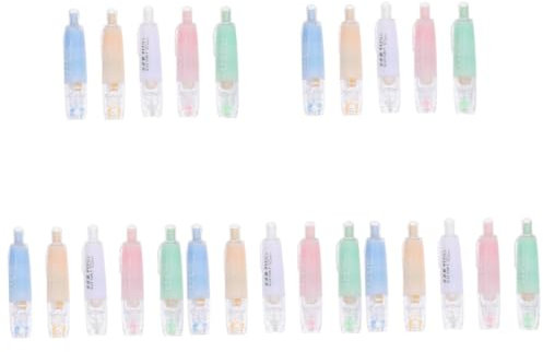 DIYEAH 5sets High Viscosity Glue Stick Pens Art Glue Pens for Diy Crafts Precision Nibs Portable Design 5pcs*5