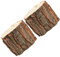 BCOATH 2st Rinde Blumeneimer Blumentopf Aus Treibholz Stumpf Pflanzer Bellen Draussen Fasspflanzer Baumstumpf Anlage Kleiner Blumentopf Blumenkorb Suchen Log Sukkulenten Pflanzer Hölzern