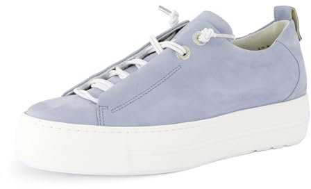 Paul Green Damen, Frauen Low-Top Sneaker,Laufschuhe,schnürschuhe,schnürer,Plateausohle,Halbschuhe,straßenschuhe,Blau (Nein),42 EU / 8 UK