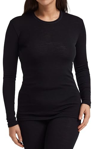 Dilling Merino Langarmshirt Damen – Merinowolle Longsleeve Langarm Shirt