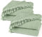 Pure Label 2er Set Musselin Decken 150x200 cm - Oeko-Tex zertifizierte Kuscheldecken aus Baumwolle | Musselin Kuscheldecken für Couch & Sofa in XL |Doppelpack 150 x 200 cm, Farbe der Decke Grün
