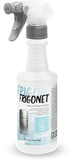ErrecHome FrigoNet, Sbrinatore Igienizzante per Frigoriferi e Freezer, Flacone da 250 mL