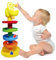 WEofferwhatYOUwant Jeu de Pot Bébé avec Tour à Billes et Toilette Citron – Apprentissage Ludique dès 9 Mois – Base Large et Billes Sécurisées pour Bébés