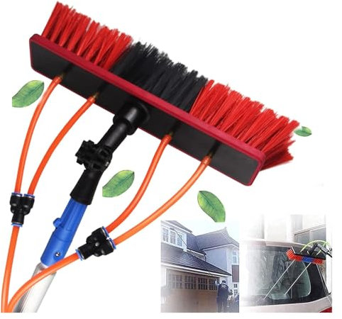 Limpia Placas Solares Limpieza Paneles solares Kit Cepillo for poste de limpieza de ventanas Sistemade limpieza de ventanas y paneles solares Camiones de limpieza de ventanas Kit de poste alimentado c