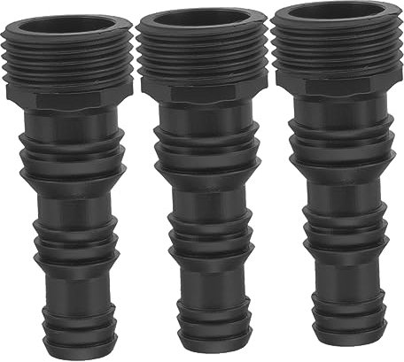 Toddmomy 3stücke Gartenschlauch Verbinder Adapter Für Schnellen Für Hochdruckreiniger Und Schlauchverbindungen Korrosionsbeständig Und Installieren