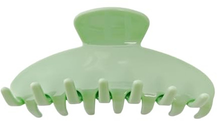 The RPZL Premium Acetate Big Hair Accessory | Oversized Claw Clip for Thick and Thin Hair | Stylish Hair Jaw Clip for Women and Girls (Pistachio)