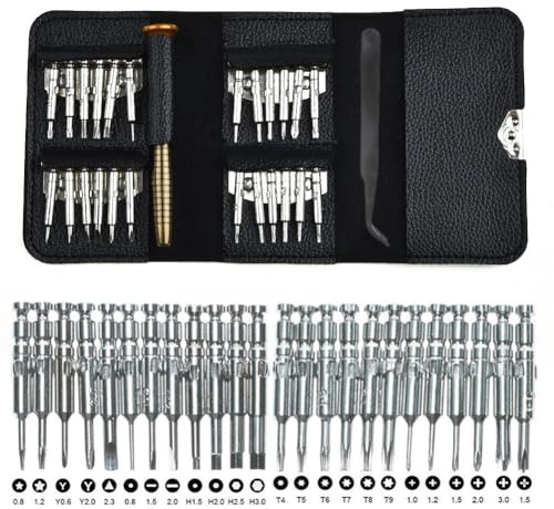 Kivivaka 26 in 1 Schraubendreher Set Reparatur Tools Kit für DJI Mavic Pro, für Mini, Air 2, 4, 3, 2 Drohnen und RC Modelle