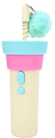 Fdit Juguete Eléctrico para Gatos, Juguete Interactivo Automático Retráctil para Gatos con Agarre Ergonómico de Linterna para Ejercicio de Gatito en Interiores