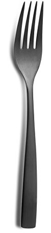 Comas (begriffsklärung BCN 18 Prozent PVD Kuchen Gabel, schwarz, 140 mm