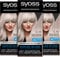 Syoss Color Coloration 12_59 Kühles Platinblond Aufheller Stufe 3 (3 x 115 ml), Haarfarbe mit Anti-Gelbstich-Effekt für kühles Blond, bis zu 70 % weniger Haarbruch