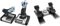 Logitech G Saitek X52 Pro Flight Système 3M avec Commande de Gaz à Pièces Métalliques Blanc + Pédales de Direction pour Gouverne de Direction et Freins pour Simulateur de Vol Noir