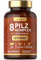 Pilz Komplex Kapseln 1200mg mit 8 Pilzsorten - Lions Mane, Cordyceps, Chaga, Shiitake, Reishi, Maitake, Shaggy Mane & Oyster | 120 Pulver Kapseln | Vegane | by Horbaach