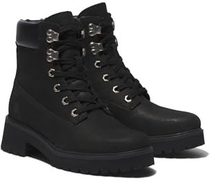 Timberland Carnaby Cool 6 inch, Stivali Donna, Nero, 39 EU