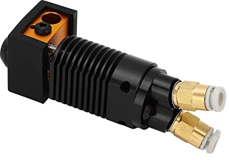 Extrusionskopf für 3D-Drucker, 2 In 1 Out 2 Color 3D-Drucker Extruder-Kopf Extrusionskopf Head Dual Gear Extruder Dual Hole Feed Hot End Assembly CR 10 Series und Ender 3