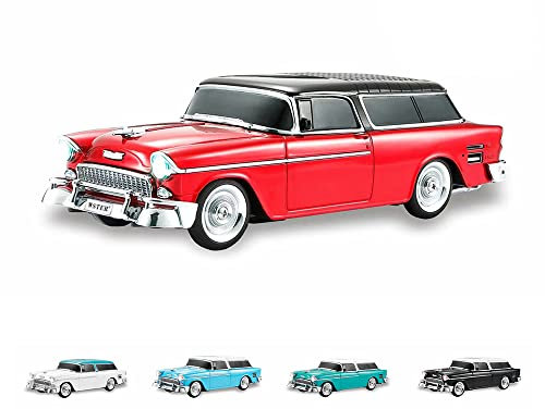 BCM Altavoz Inalámbrico Bluetooth Forma Coche con USB TF FM TWS LED 10W para móvil Tablet portátil WS-1955 (Negro)