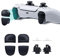 TASTI ESTERNI L1 R1 L2 R2 CON MOLLE NERI PER CONTROLLER PS5 DUAL SENSE