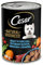 Cesar Natural Goodness Nassfutter für ausgewachsene Hunde reich an Huhn, garniert mit Süßkartoffeln, Erbsen und Preiselbeeren, Dose 12 x 400g