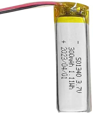 Lithium Polymer Akku 3.7V 300mAh 501340 Wiederaufladbarer Lipo Akku Lithium Ion Akku für RC Drohne Flugzeug Zubehörteil