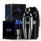 IOV Set di shaker da cocktail da 680,4 g, shaker Martini con filtro integrato, kit di strumenti da bar con libretto di ricette, shaker professionale in acciaio inox grande per barista margarita, mixer