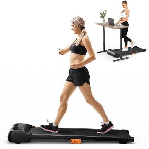 GOPLUS Tapis de Marche 2 en 1 avec Vitesse Réglable, 12 Programmes Prédéfinis, Tapis Roulant Électrique avec Écran Tactile LED, Télécommande pour Maison, Gym, Bureau, Noir