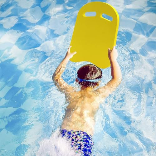 Generic Schwimm Kickboard | Schwimmbrett Kickboard | Schwimmbrett Zum Schwimmen | Mit Griffen, Schwimmbrett Swimming Training Kickboard, Wasserbrett Für Kinder 40x27x3 cm, ML8F1BSZ5Q4AMCL7RK