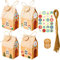 Weihnachten Adventskalender Box Countdown für Zeit Party Coming Boxen für Babyparty Party Überraschung Desserttüten Weihnachten Geschenktüten Verschiedene Größen mit Seidenpapier