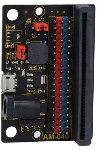 Elprico Micro-Bit-Entwicklungsplatine, Integrierte Passive Summer-Erweiterungsplatine mit Summer, Unterstützt I2C 3,3 V 5 V Schalter-Entwicklungsplatine
