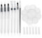 Mivanta 6 Pcs Stylos Pinceau à Eau, Aquarelle à Reserve d'eau Rechargeables, Peinture d'eau Brosse Brush Pen pour Le Mélange des Couleurs et la Calligraphie