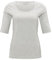 OPUS Damen Kurzarmshirt | SERTA Slim Shirt aus Jersey Hazy Fog Melange, 40