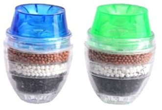 Cabilock 2piezas Purificador De Agua De Cocina De Filtro Contaminantes Fácil Instalación