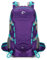 Long Keeper Wanderrucksack 40L Wasserdichter Campingrucksack mit Regenhülle Leichter Trekkingrucksack Outdoor Sport Rucksäcke für Klettern Skifahren Radfahren Reisen (Lila)