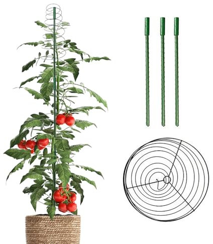Belupai Piselli verde griglia, griglia, griglia per giardino, zucchero, torre a scatto estensibile fino a 53,6 pollici, con Polonia, pianta da arrampicata in metallo, supporto per