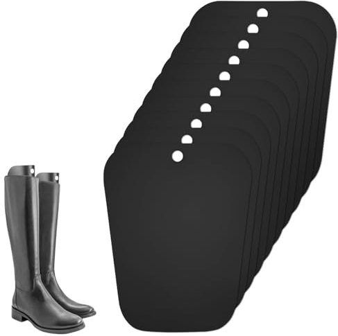 QHFlashbuy Stivali Supporti,10 Pezzi Tenditori per Stivali,Stivali Supporti Inserti di Forma,Fogli di Tensionamento Stivali,Tendistivali per Donne e Uomini