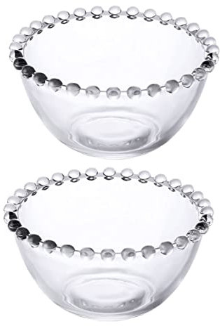 HOLIDYOYO 2stücke Dessertschalen Cubic Haushalt Salat Schüssel Dekorative Servierschale Für Lebensmittel