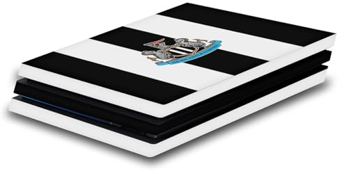 Head Case Designs Offizielle Newcastle United Football Club Home 2024/25 Wappen-Set Vinyl Haut Gaming Aufkleber Abziehbild Abdeckung kompatibel mit Sony PlayStation 4 PS4 Pro Console