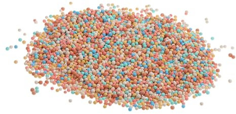 HANABASS Boules de Ceramsite Colorées pour Plantes Décoration de Surface pour Pots de Fleurs Hydroponie Cactus