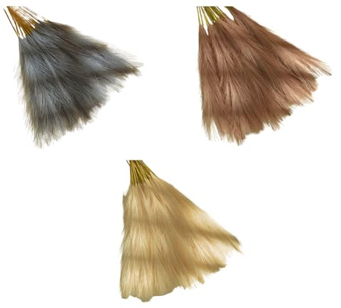 Bosiyrggrl Simulated Reeds Bohemian Style Decorative Flowers Simulated Wedding Home Decoration