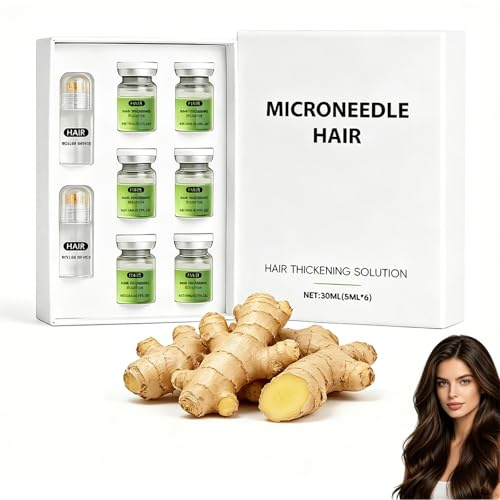 Hårtillväxtsystem Microneedle Infusion Hårtillväxtlösning Förstärker Hårtillväxt Förstärker Hårrötterna och Främjar Tjockare och Hälsosammare Hår