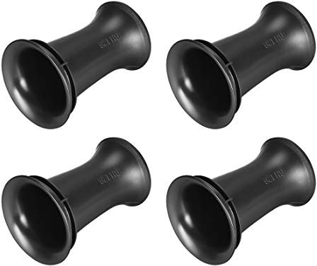 sourcing map 4Pcs 44mm x 66mm Speaker Port Tube Subwoofer Bass Reflex Tube Bass Woofer Box Port Tube Vent