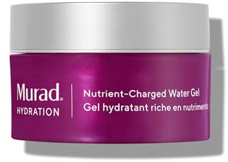 Murad Nutrient-Charged Water Gel - Hydration Face Moisturiser - Lightweight Hydration Gel Moisturiser with Minerals, Vitamins and Peptides Backed by Science, 50ml