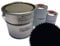 Lackpoint 1 Litre Set 2K Peinture Voiture Ral 9005 Noir Profond Brillant Aucun Vernis Transparent