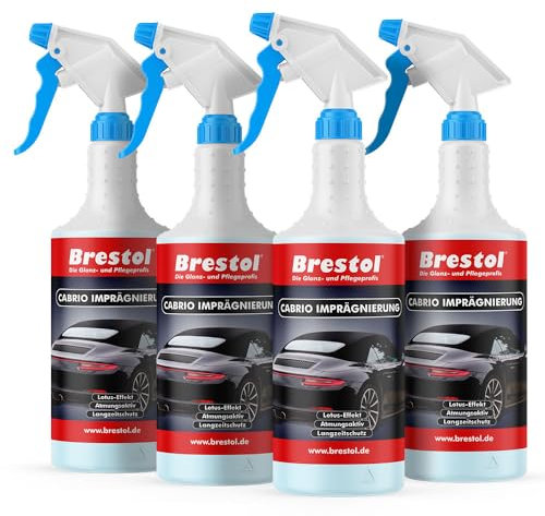 Brestol - Impregnante per cappottini e tessuti, 4 x 750 ml, impregnante universale
