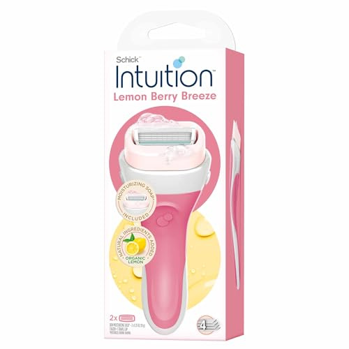 Schick Intuition Fresh Citrus Berry Rasierer für Frauen mit 2 Nachfüllpackungen