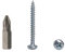 Lot de 600 vis à bois à tête cylindrique DIN 7981 en acier zingué 4,0 x 35 mm Vis à bois à tête cylindrique Vis à panneaux d'aggloméré Vis Pozi universelles (600, 4,0 x 35 mm)